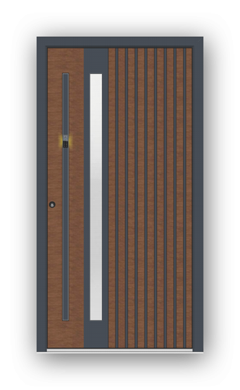 Anzahlung Inotherm Haustür Modell AAE 1714, Details in AB 20250267319 vom 05.02.2025