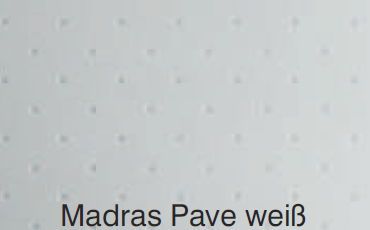 Madras Pave weiß